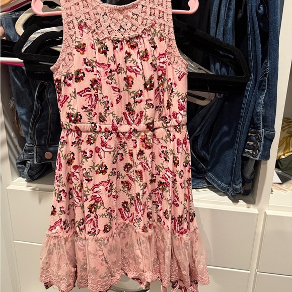 Epic Threads Pink Floral Casual Dress - Picture 2 of 2